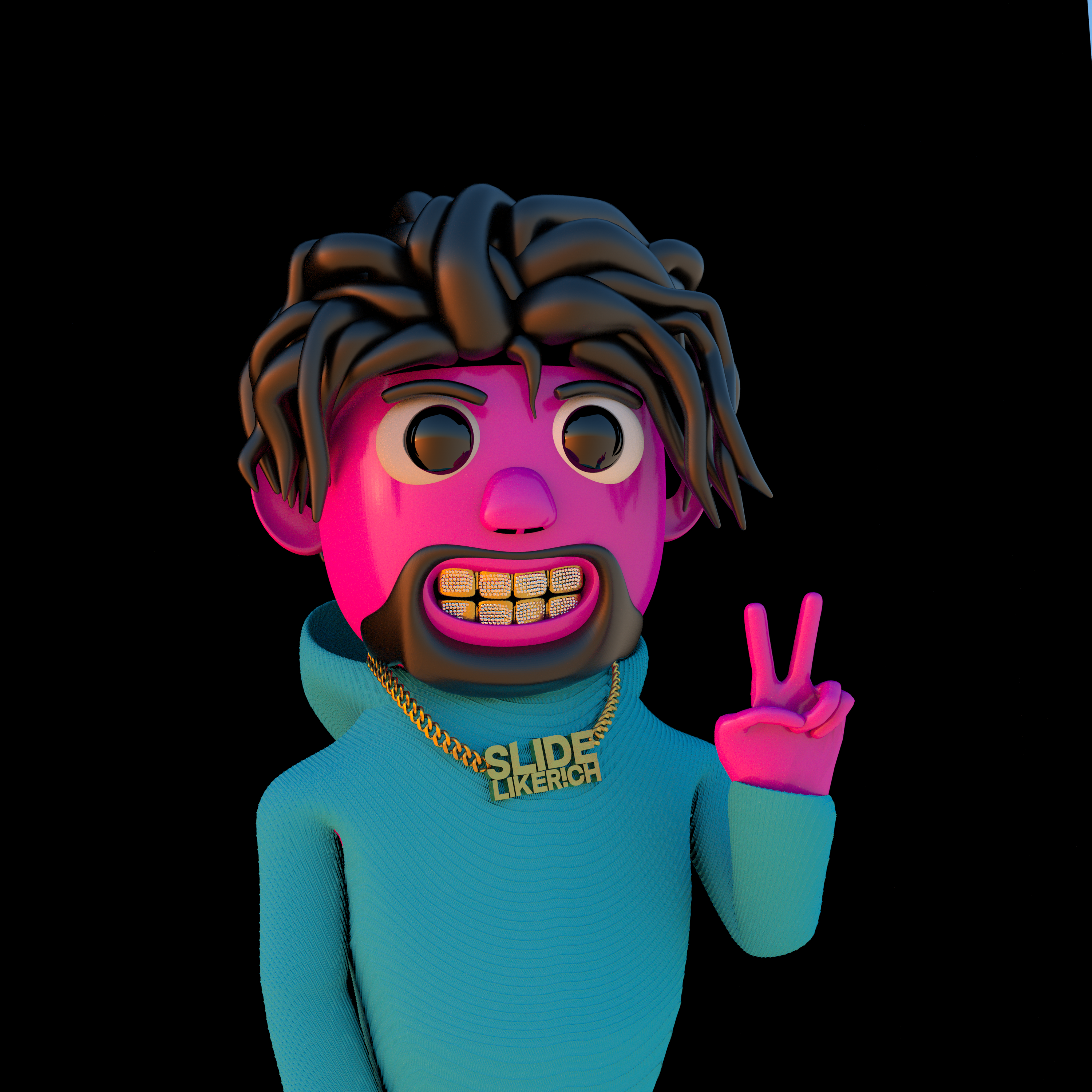 Slidey main character